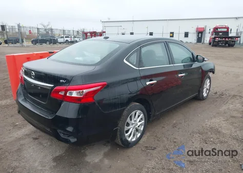 2018 Nissan Sentra Sv from USA, damaged, VIN 3N1AB7AP8JY261504